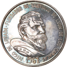 Venezuela, Medal, Cuatricentenario de Caracas, 1967, MS(63), Silver