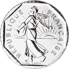Coin, France, Semeuse, 2 Francs, 2001, Paris, BU, MS(65-70), Nickel, KM:942.2