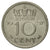 Münze, Niederlande, Juliana, 10 Cents, 1957, SS, Nickel, KM:182