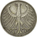 Coin, GERMANY - FEDERAL REPUBLIC, 5 Mark, 1951, Munich, EF(40-45), Silver
