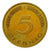 Monnaie, République fédérale allemande, 5 Pfennig, 1980, Hambourg, SUP, Brass
