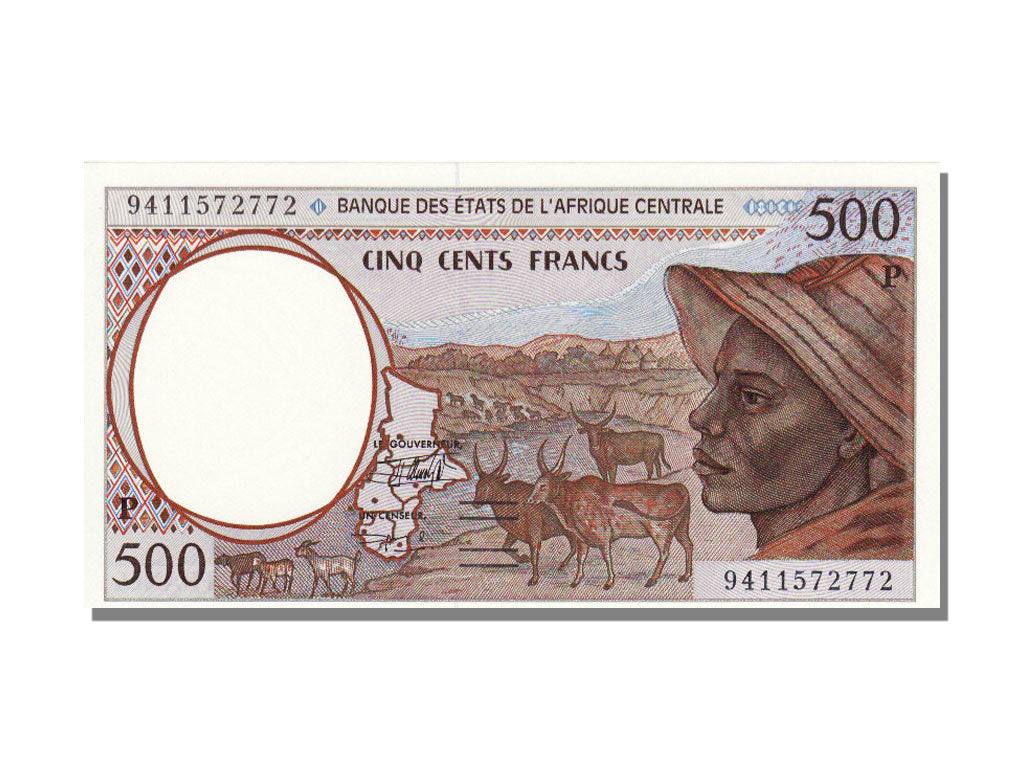 Chad, 500 Francs, 1994, UNC(65-70), P
