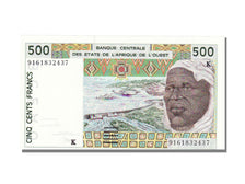 West African States, 500 Francs, 1991, KM #710Ka, UNC(65-70), K