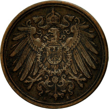 Coin, GERMANY - EMPIRE, Wilhelm II, Pfennig, 1909, Berlin, EF(40-45), Copper