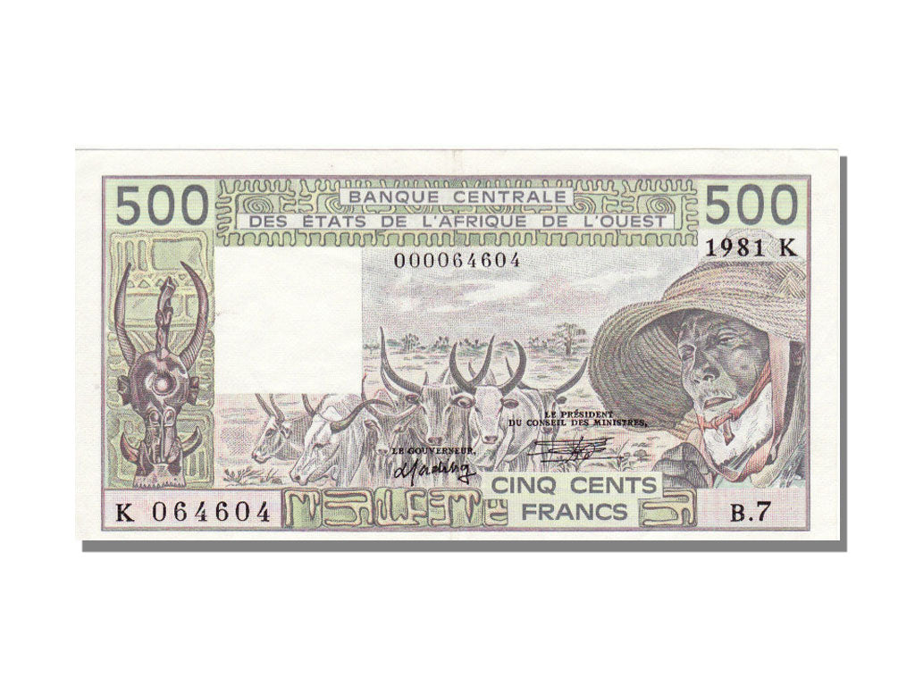 Sénégal, 500 Francs