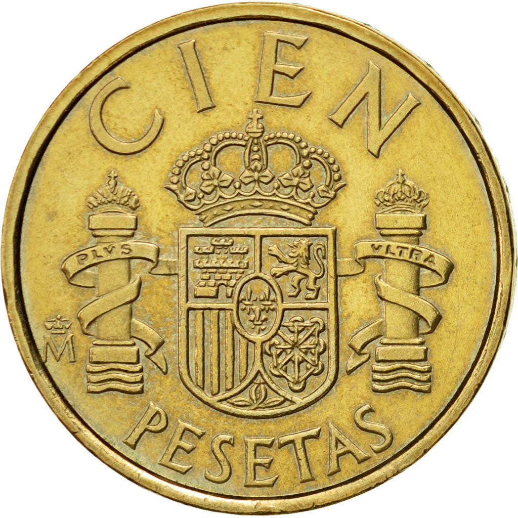 Moneda, España, Juan Carlos I, 100 Pesetas, 1982, Madrid, EBC, Aluminio -