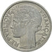 Moneda, Francia, Morlon, 2 Francs, 1947, MBC, Aluminio, KM:886a.1, Gadoury:538b
