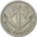 Coin, France, Bazor, 2 Francs, 1944, Castelsarrasin, EF(40-45), Aluminum