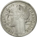 Moneda, Francia, Morlon, Franc, 1945, BC+, Aluminio, KM:885a.1, Gadoury:473a