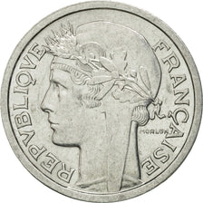 Coin, France, Morlon, Franc, 1957, AU(55-58), Aluminum, KM:885a.1, Gadoury:473b