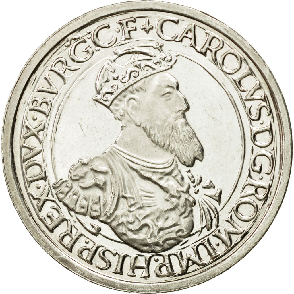 Munten, België, 5 Ecu, 1987, PR, Zilver, KM:166