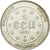 Moneda, Bélgica, 5 Ecu, 1987, BC+, Plata, KM:166