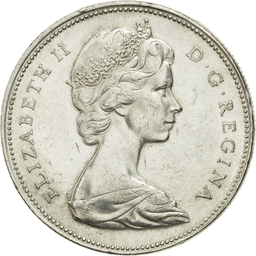 Monnaie, Canada, Elizabeth II, Dollar, 1966, Royal Canadian Mint, Ottawa, SUP