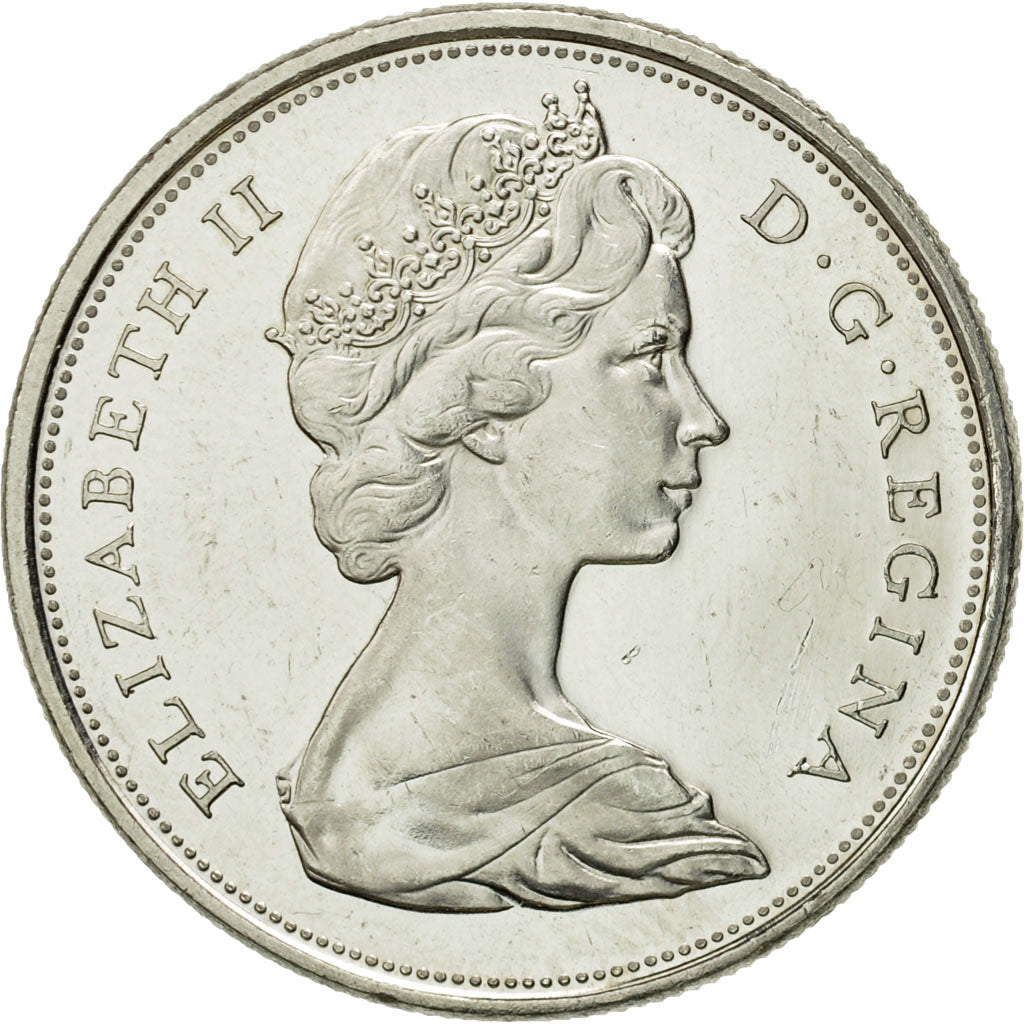 Monnaie, Canada, Elizabeth II, 50 Cents, 1967, Royal Canadian Mint, Ottawa, SUP