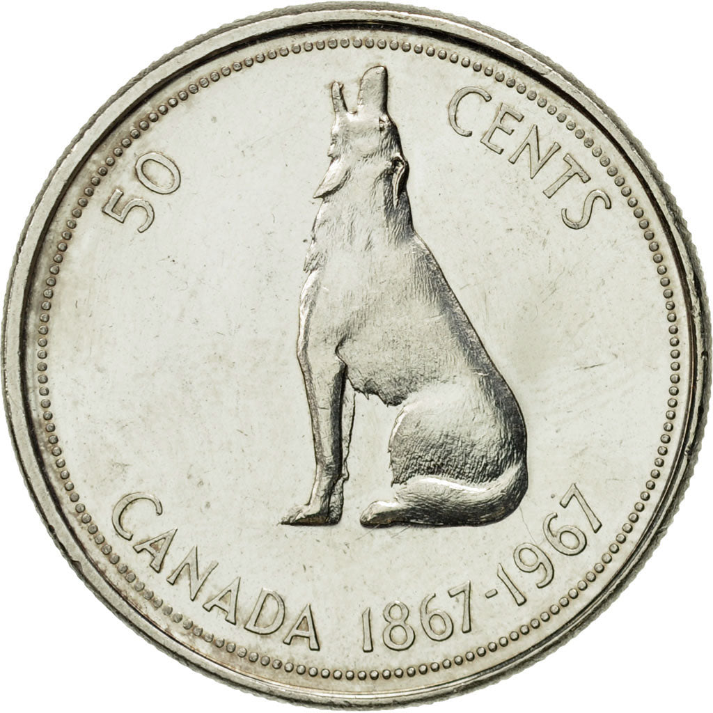 Monnaie, Canada, Elizabeth II, 50 Cents, 1967, Royal Canadian Mint, Ottawa, SUP
