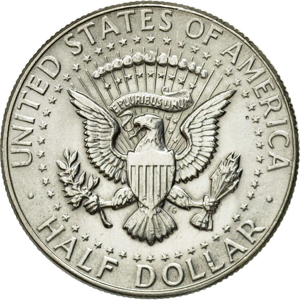 Coin, United States, Kennedy Half Dollar, Half Dollar, 1967, U.S. Mint