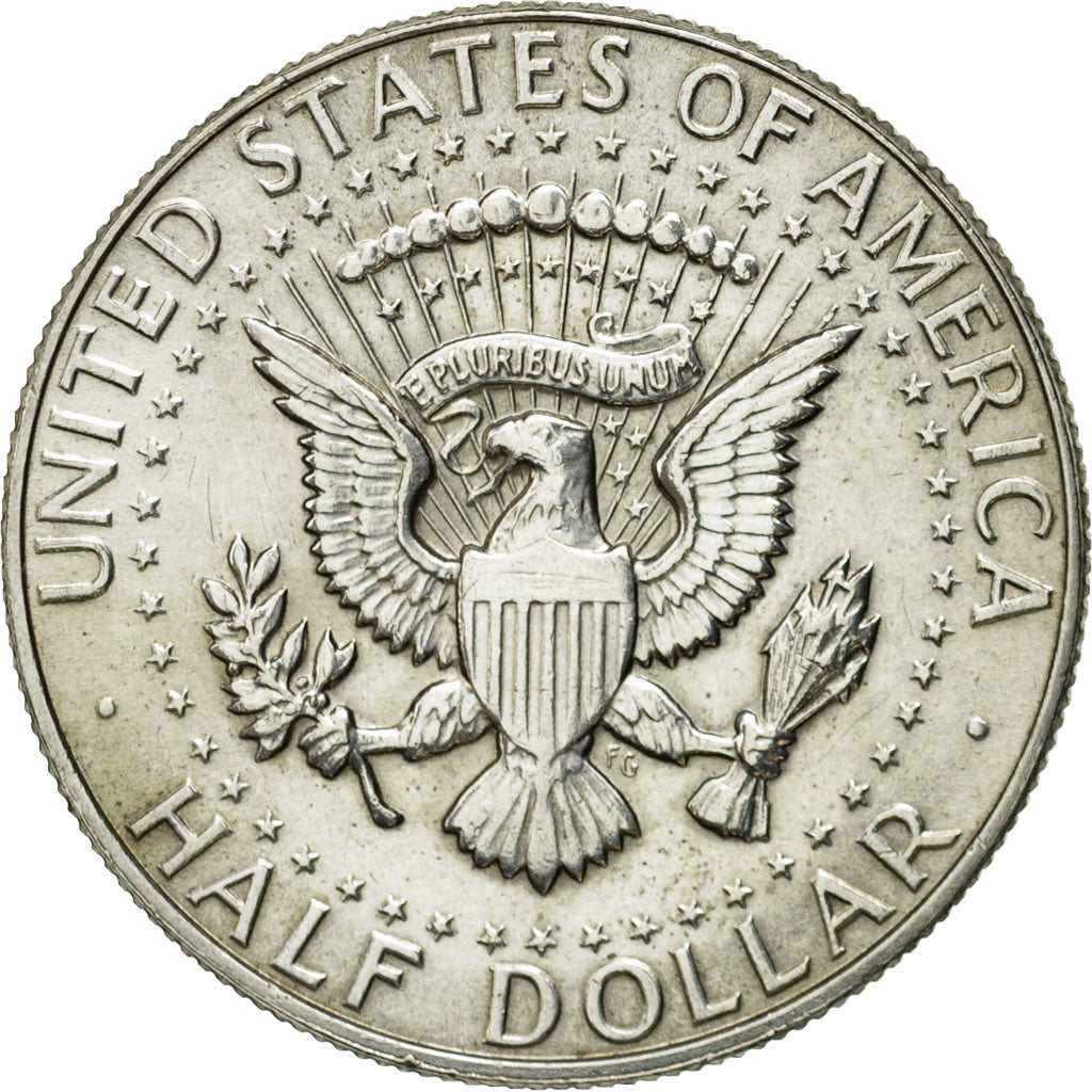 Coin, United States, Kennedy Half Dollar, Half Dollar, 1967, U.S. Mint