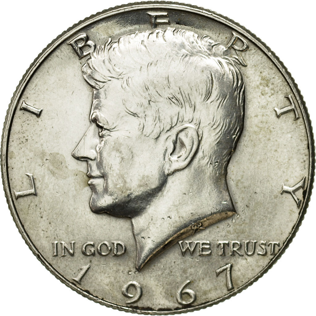 Münze, Vereinigte Staaten, Kennedy Half Dollar, Half Dollar, 1967, U.S. Mint