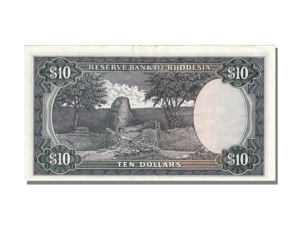 Rhodesia, 10 Dollars, 1973, KM #33f, 1973-12-15, UNC(63), J24