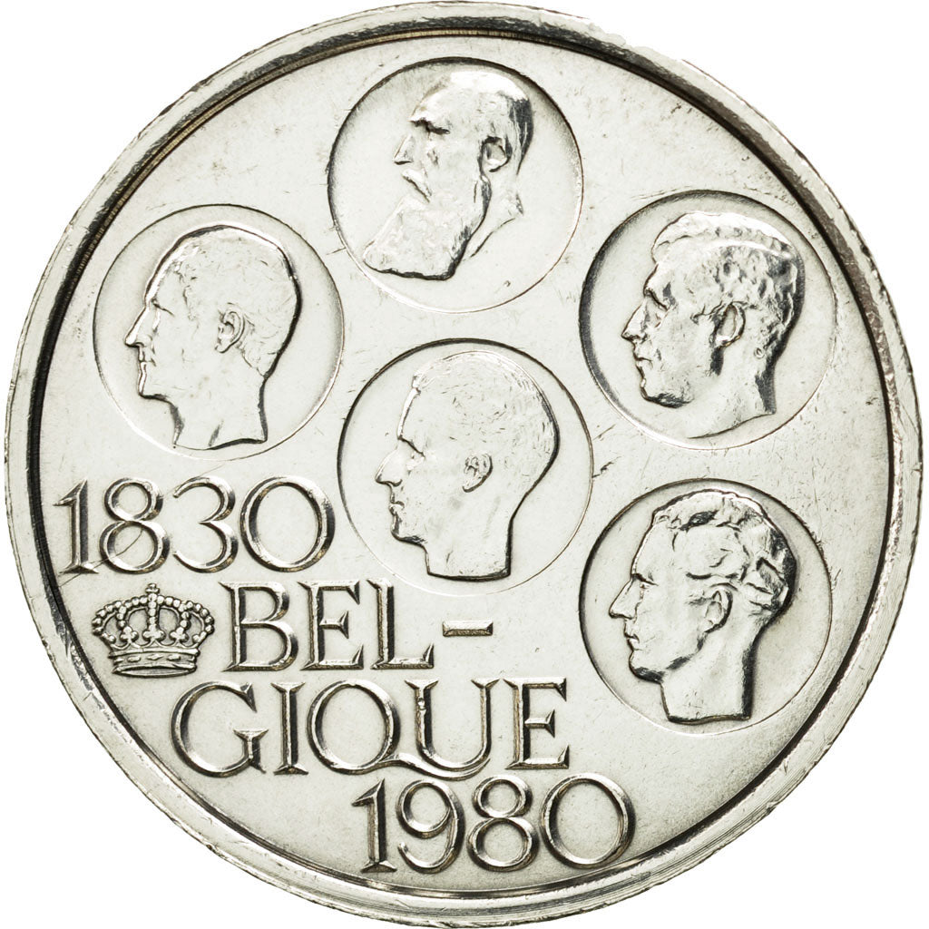 Monnaie, Belgique, 500 Francs, 500 Frank, 1980, Bruxelles, SUP, Silver Clad