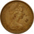 Monnaie, Grande-Bretagne, Elizabeth II, 2 New Pence, 1975, TB, Bronze, KM:916