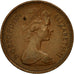 Monnaie, Grande-Bretagne, Elizabeth II, New Penny, 1974, TB, Bronze, KM:915