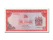 Rhodesia, 2 Dollars, 1975, 1970-01-20, AU(55-58), K97