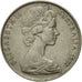 Monnaie, Australie, Elizabeth II, 10 Cents, 1977, Melbourne, TB, Copper-nickel
