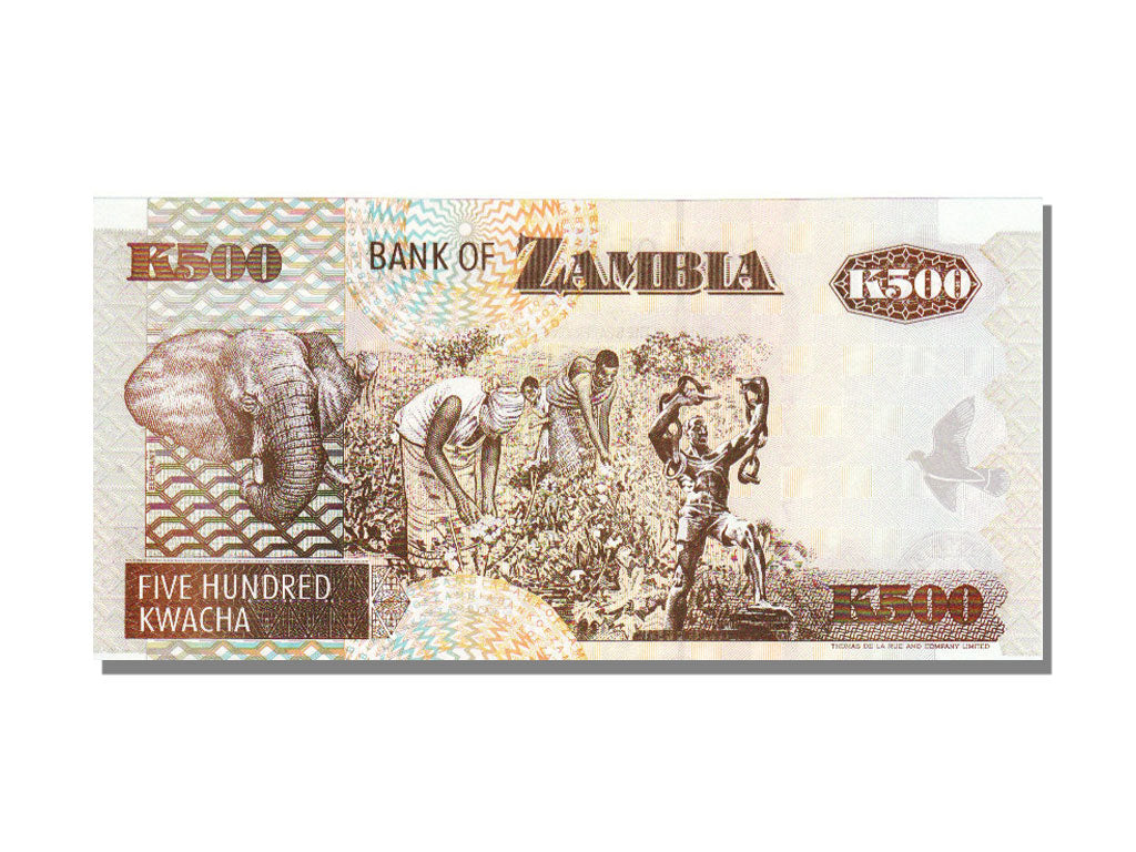Zambia, 500 Kwacha, 1992, KM #39a, UNC(65-70), EP 2367517