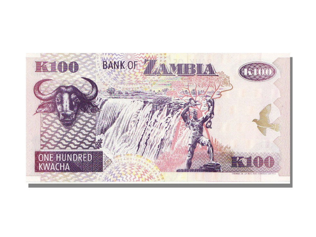 Zambia, 100 Kwacha, 1992, KM #38a, UNC(65-70), CD 0817681