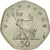 Coin, Great Britain, Elizabeth II, 50 Pence, 2001, EF(40-45), Copper-nickel