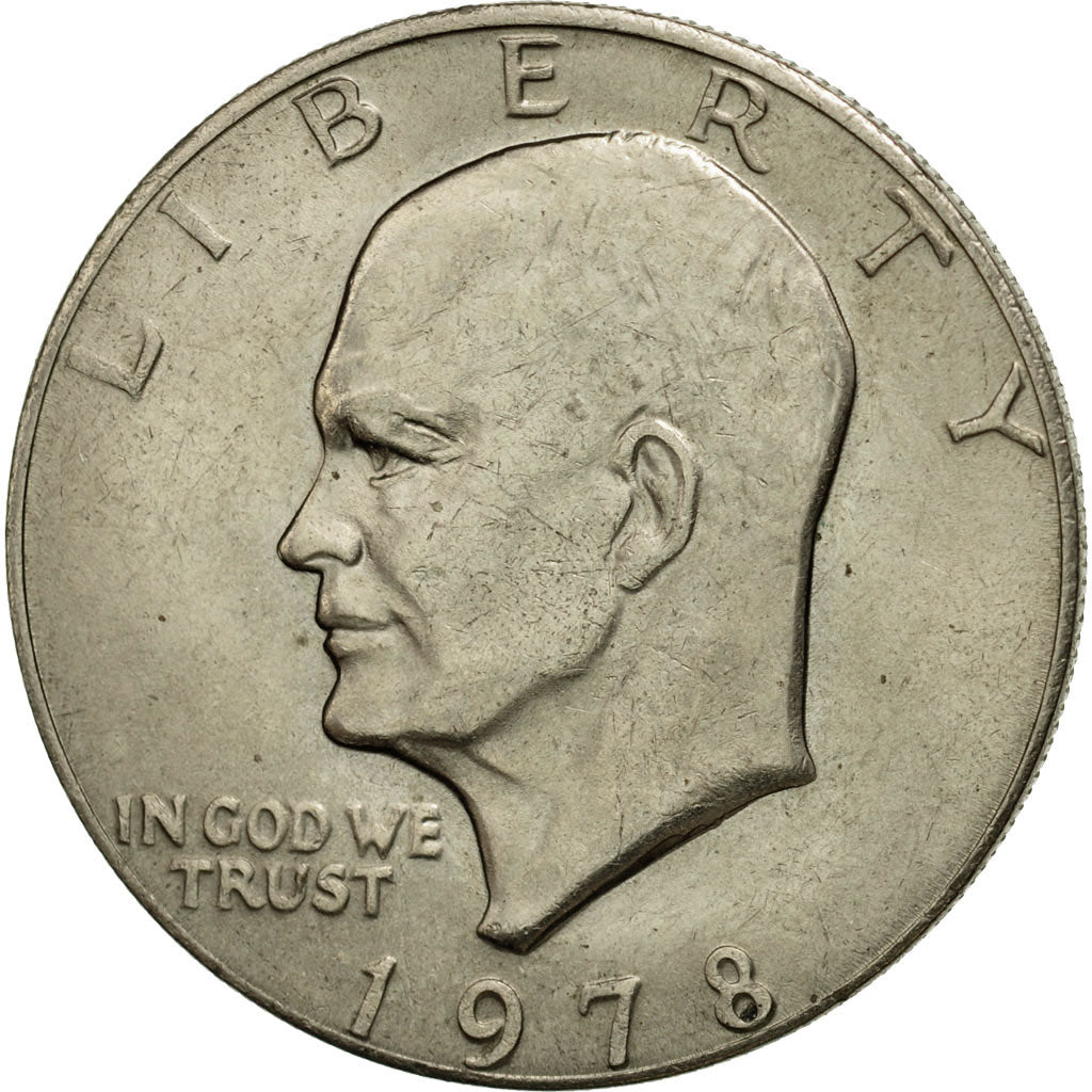 Coin, United States, Eisenhower Dollar, Dollar, 1978, U.S. Mint, Philadelphia
