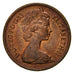 Münze, Großbritannien, Elizabeth II, 1/2 Penny, 1983, SS, Bronze, KM:926