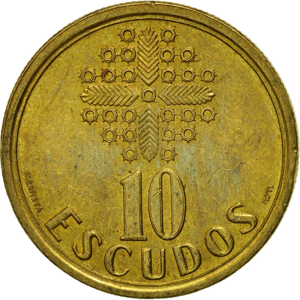 Münze, Portugal, 10 Escudos, 1999, SS, Nickel-brass, KM:633