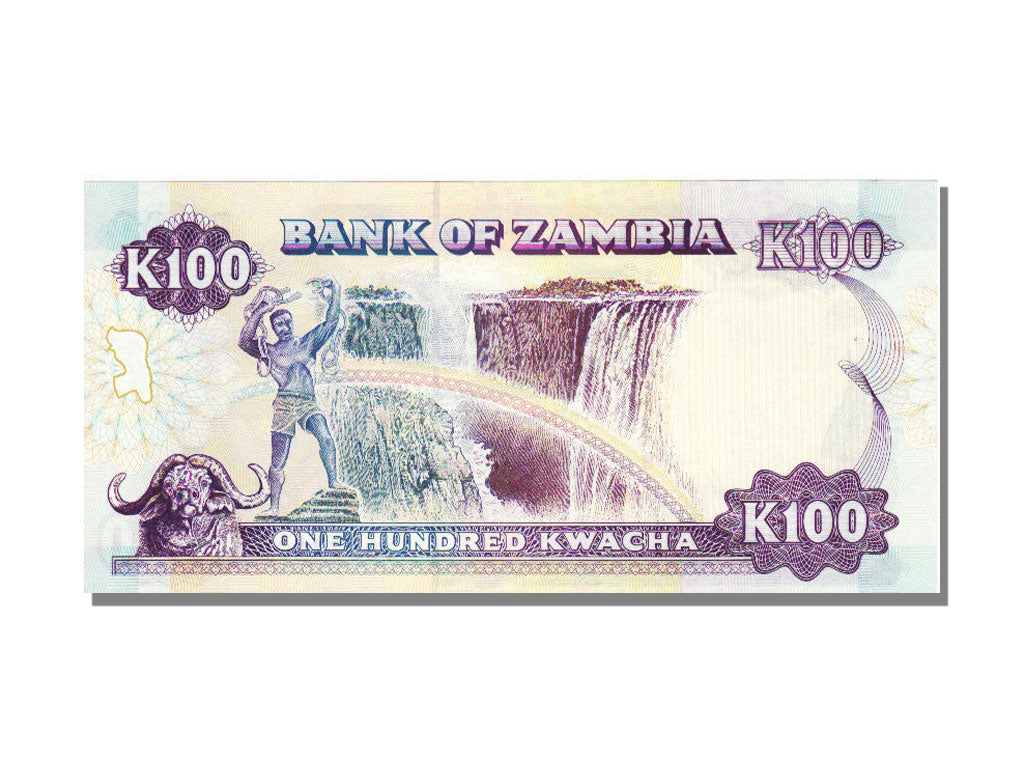 Banknote, Zambia, 100 Kwacha, 1991, UNC(65-70)