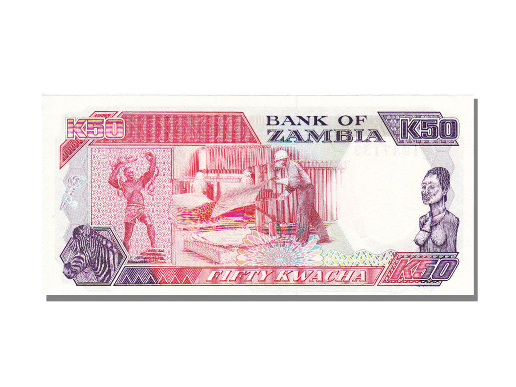 Zambia, 50 Kwacha, FDS