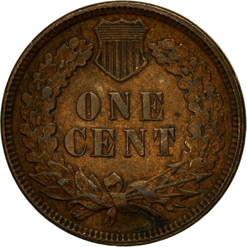 Coin, United States, Indian Head Cent, Cent, 1891, U.S. Mint, Philadelphia