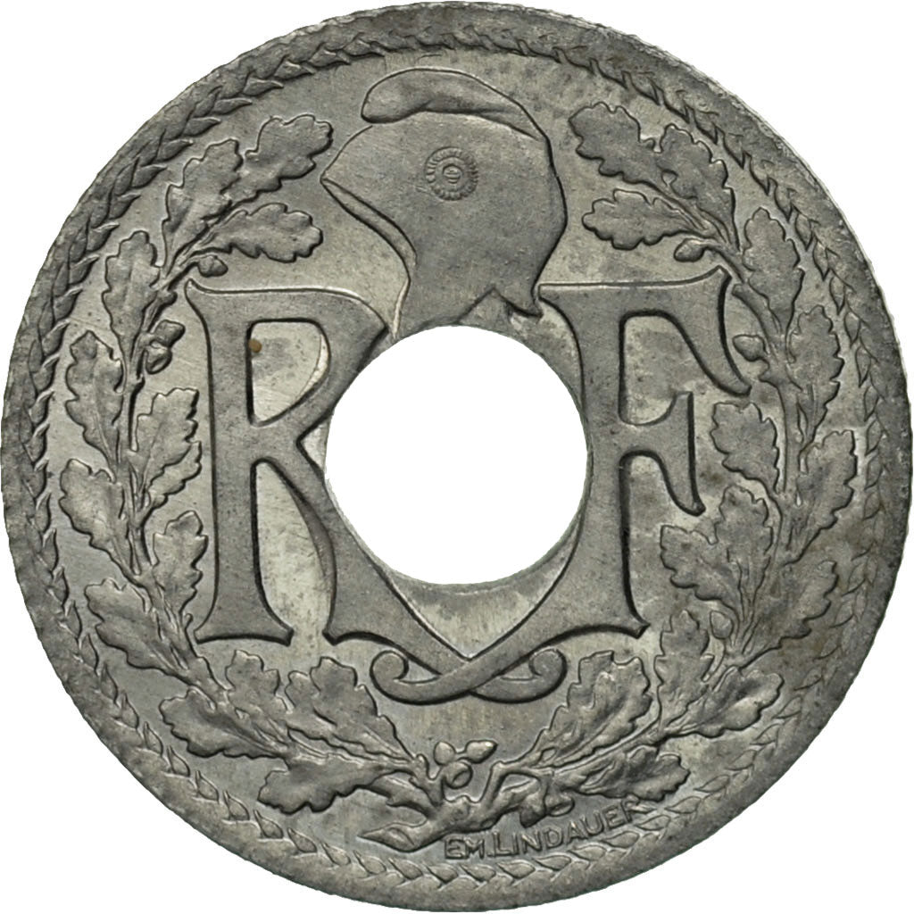 Coin, France, Lindauer, 10 Centimes, 1941, Paris, EF(40-45), Zinc, KM:896