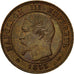 Monnaie, France, Napoleon III, Napoléon III, 2 Centimes, 1855, Paris, TTB