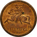 Monnaie, Lithuania, 10 Centu, 1991, TB, Bronze, KM:88