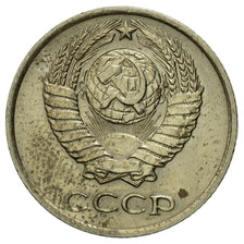 Coin, Russia, 10 Kopeks, 1975, Saint-Petersburg, VF(20-25), Copper-Nickel-Zinc