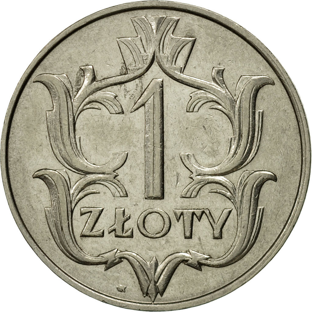 Coin, Poland, Zloty, 1929, Warsaw, EF(40-45), Nickel, KM:14