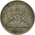 Monnaie, TRINIDAD & TOBAGO, 10 Cents, 1976, Franklin Mint, TTB, Copper-nickel