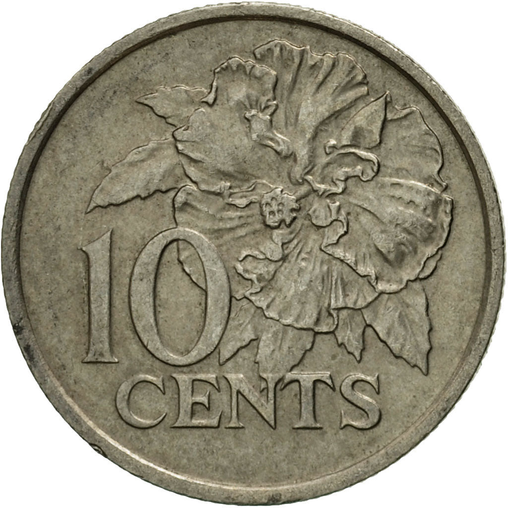 Münze, TRINIDAD & TOBAGO, 10 Cents, 1976, Franklin Mint, SS, Copper-nickel