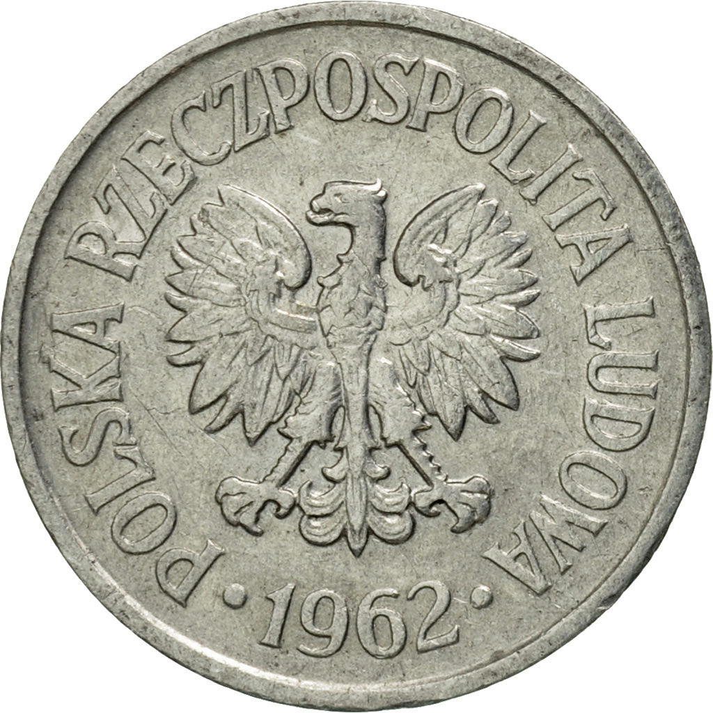 Münze, Polen, 10 Groszy, 1962, Warsaw, VZ, Aluminium, KM:AA47