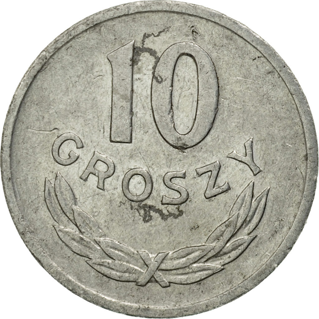 Münze, Polen, 10 Groszy, 1962, Warsaw, VZ, Aluminium, KM:AA47