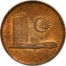 Coin, Malaysia, Sen, 1982, VF(20-25), Copper Clad Steel, KM:1a