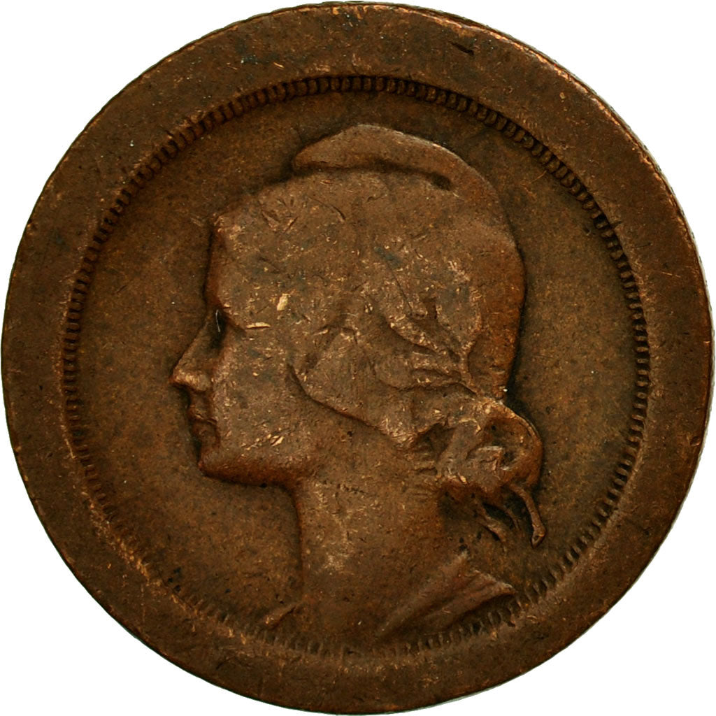 Coin, Portugal, 5 Centavos, 1924, EF(40-45), Bronze, KM:572
