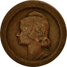 Coin, Portugal, 5 Centavos, 1924, EF(40-45), Bronze, KM:572
