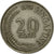 Moneda, Singapur, 20 Cents, 1975, Singapore Mint, MBC, Cobre - níquel, KM:4